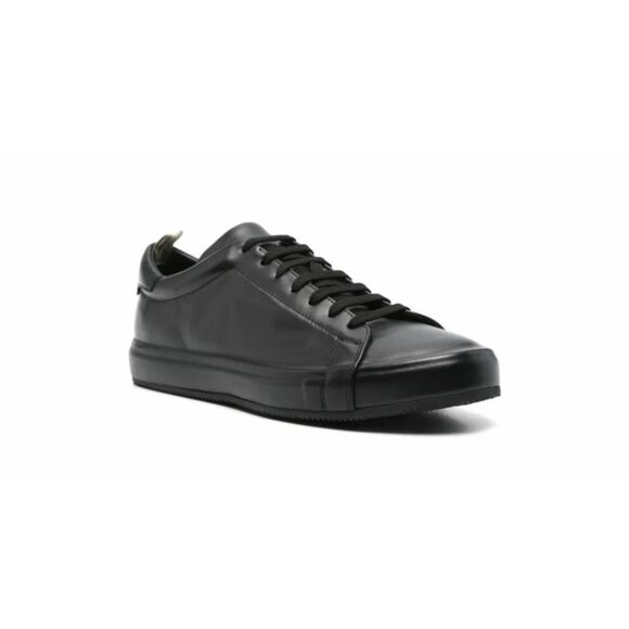 OFFICINE CREATIVE leather low-top sneakers in black Size 41/ US 8 main image 5